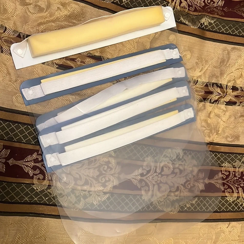 🔥5 PPE CLEAR FACE MASKS PANDEMIC BUNDLE LOT *MUST SEE!!! 5 PACK!!!!